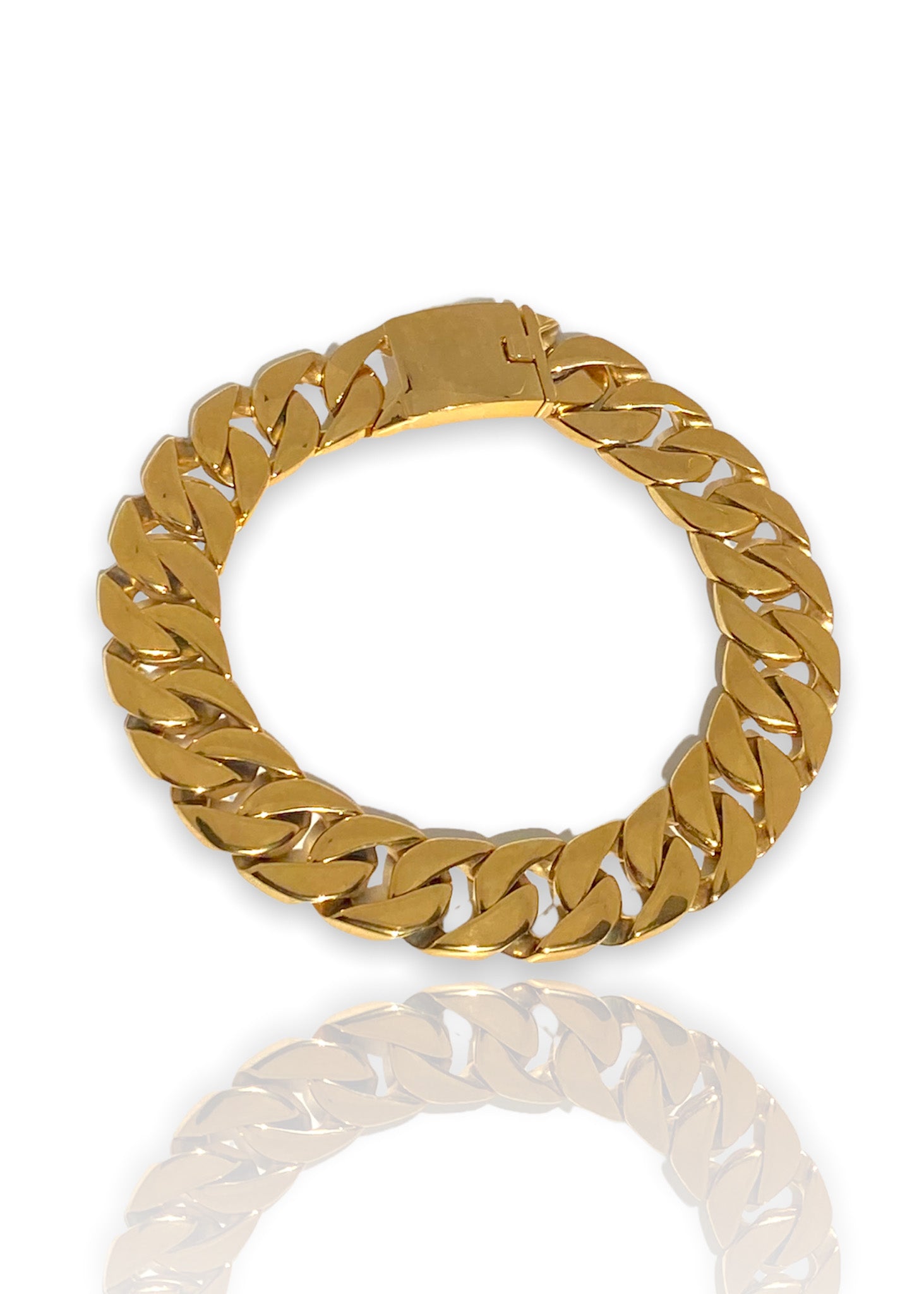 Oversized Cuban Necklace | Gold